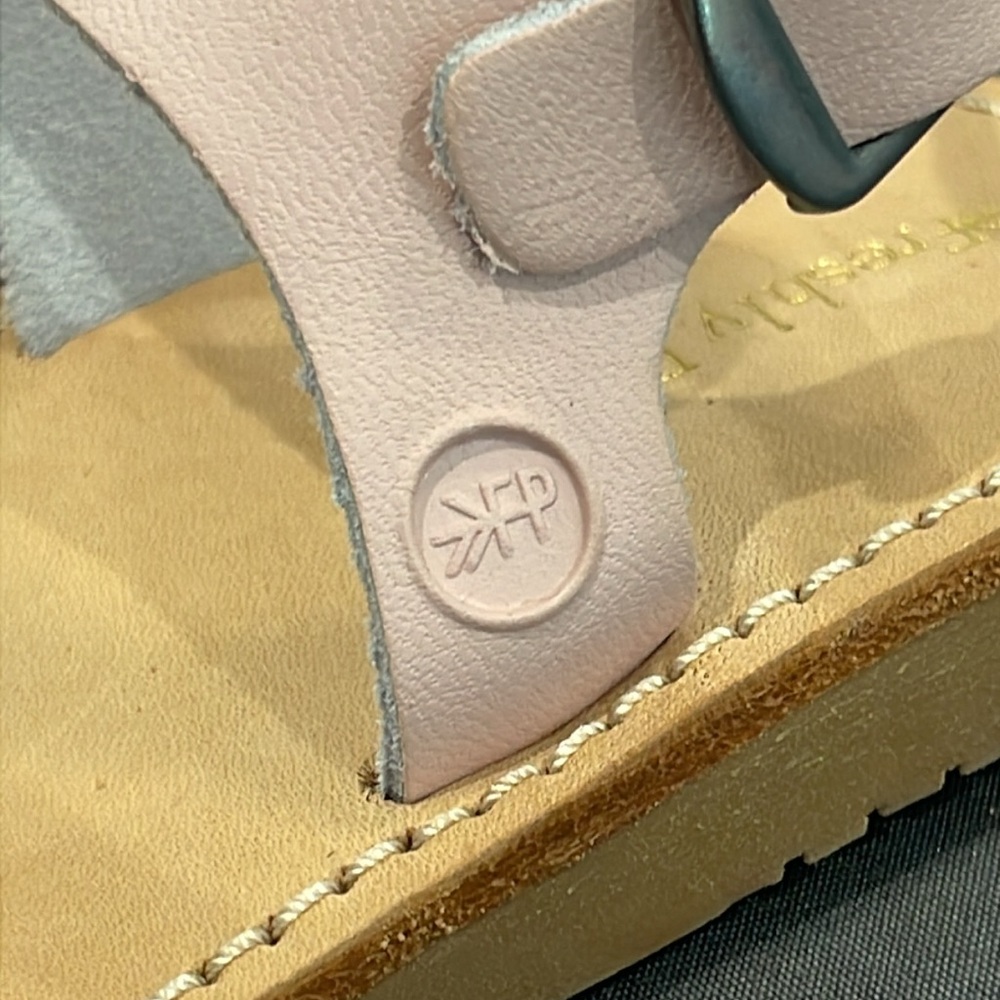 NWOT Freshly Picked Bayview Sandals - Blush Pink Leather - Size Toddler 6 - Picture 5 of 11